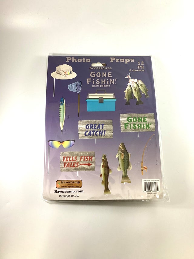 Fishing Photo Props